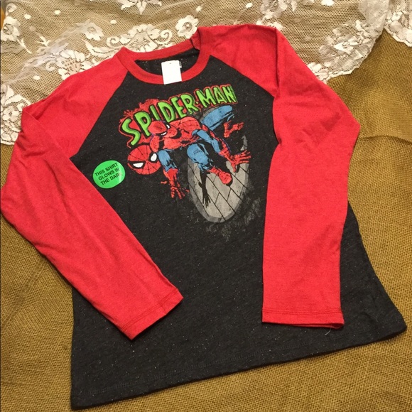 NWT Boys Spider-Man LS t-shirt - Picture 1 of 1
